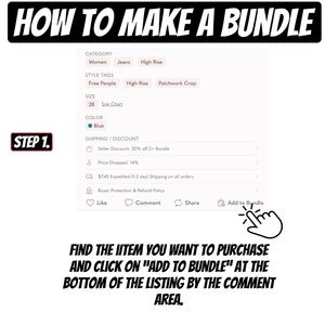 Not for sale- How to make and Bundle